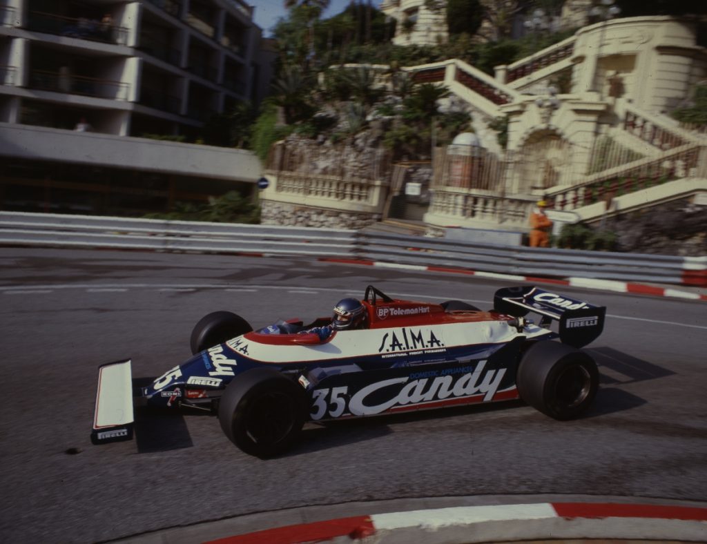 Alle inglesi piacciono gli italiani. <br>Con Toleman in F1