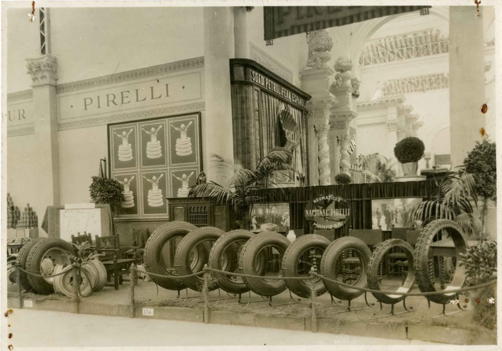 Pirelli, una multinazionale all’Expo nel primo Novecento