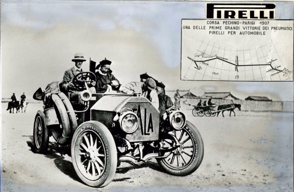 Peking-Paris car race starts on June 10, 1907