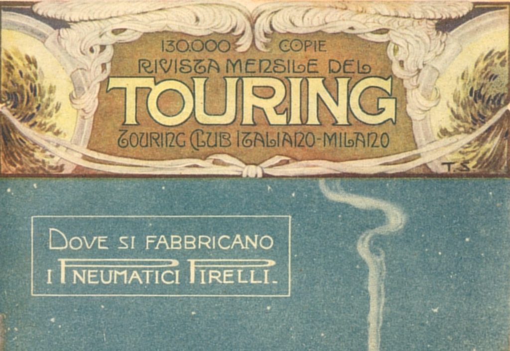 Pirelli e il Touring Club Italiano: le strade della modernità