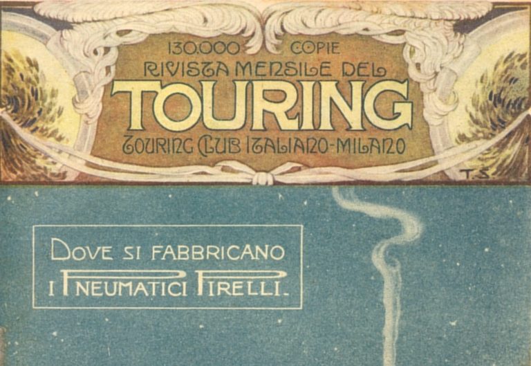 Pirelli e il Touring Club Italiano: le strade della modernità