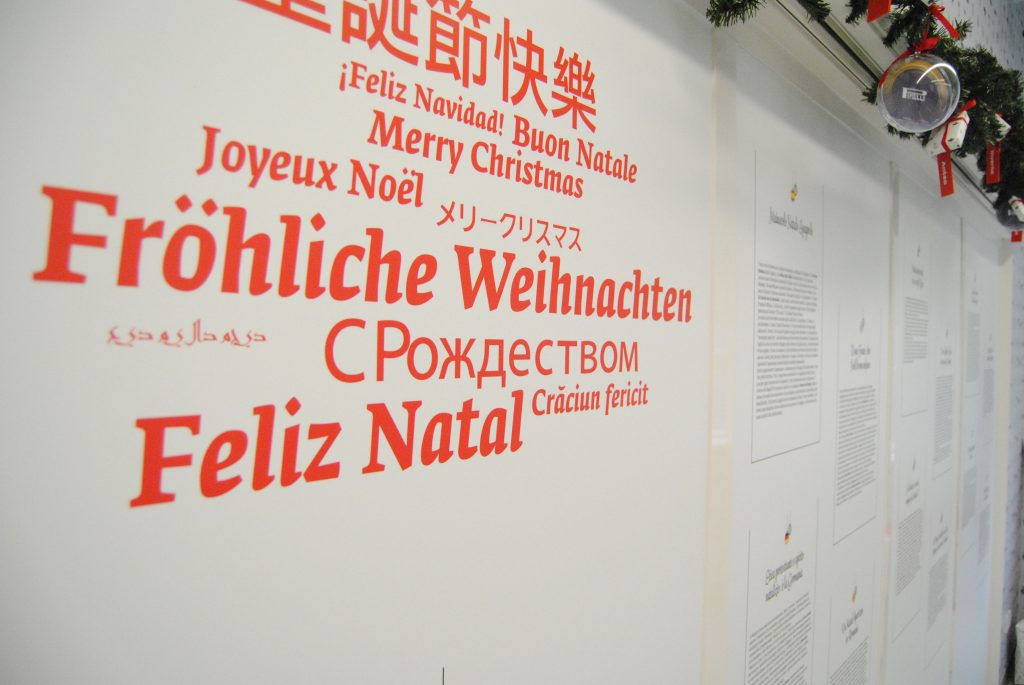 I Natali degli anni passati <br> Buon Natale in tutte le lingue del mondo Pirelli