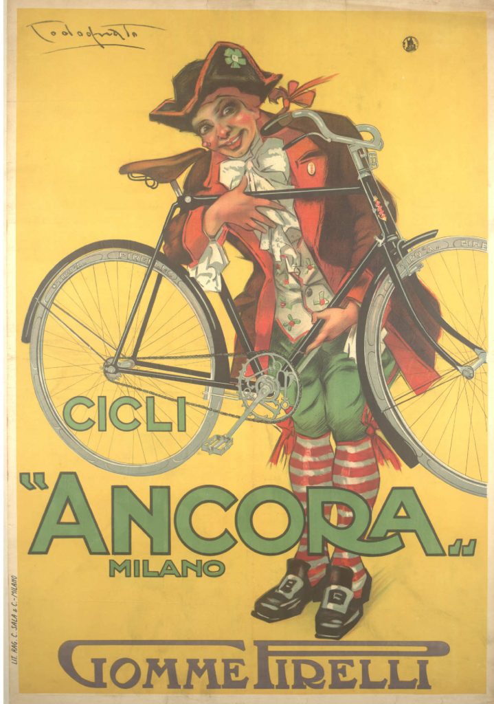 Plinio Codognato, grande autore di manifesti per la pubblicità Pirelli