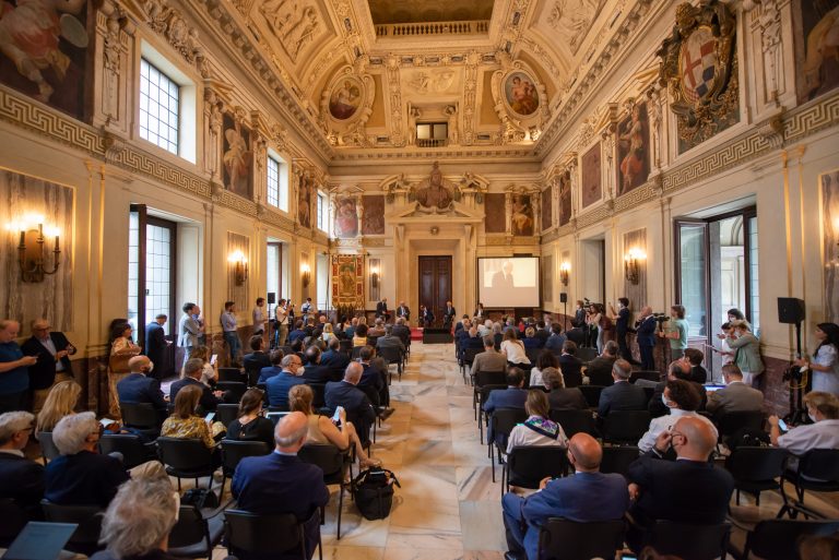 “When History Builds the Future: Pirelli, 150 Years of Industry, Innovation, and Culture” at Palazzo Marino