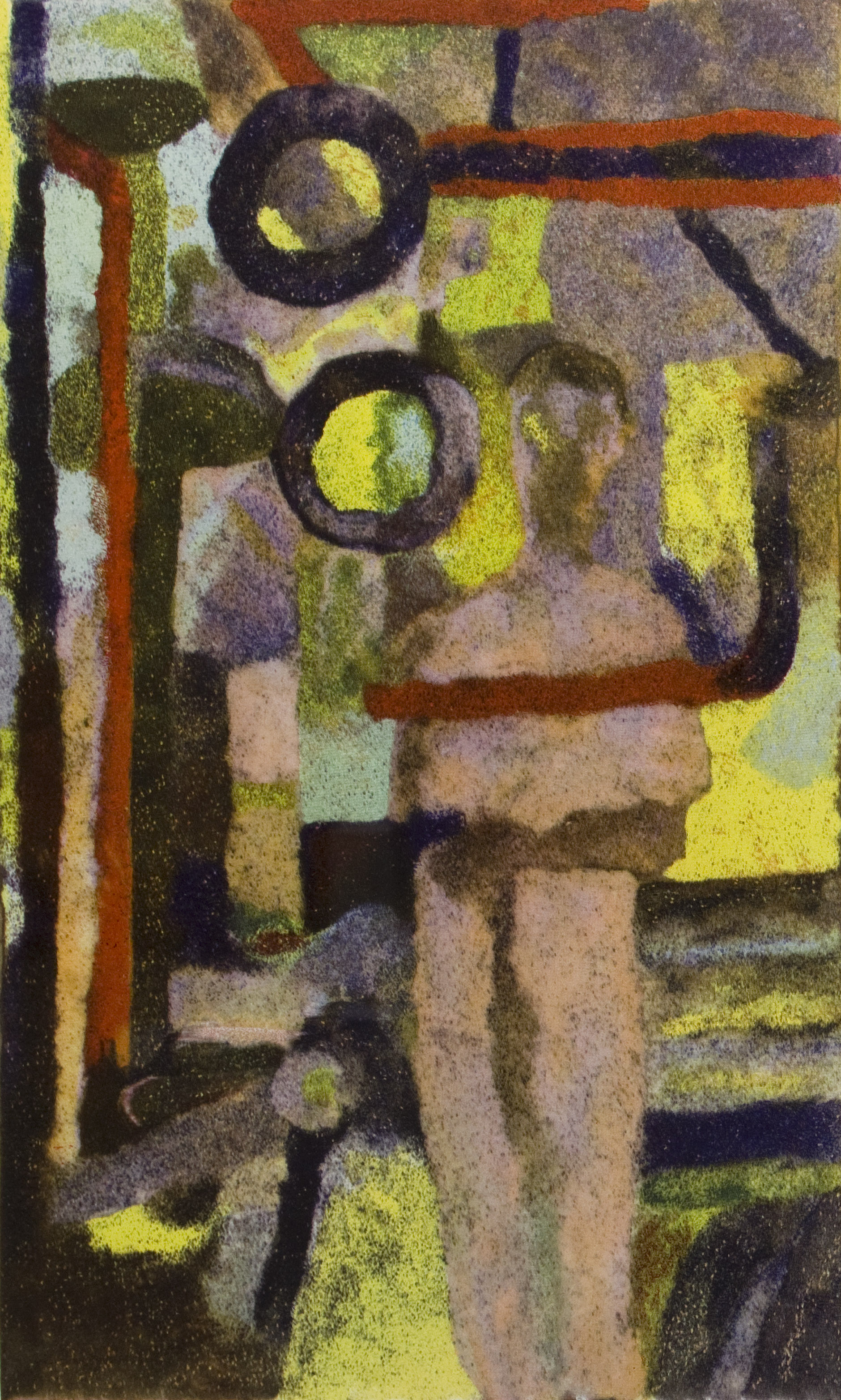 Gli artisti in fabbrica