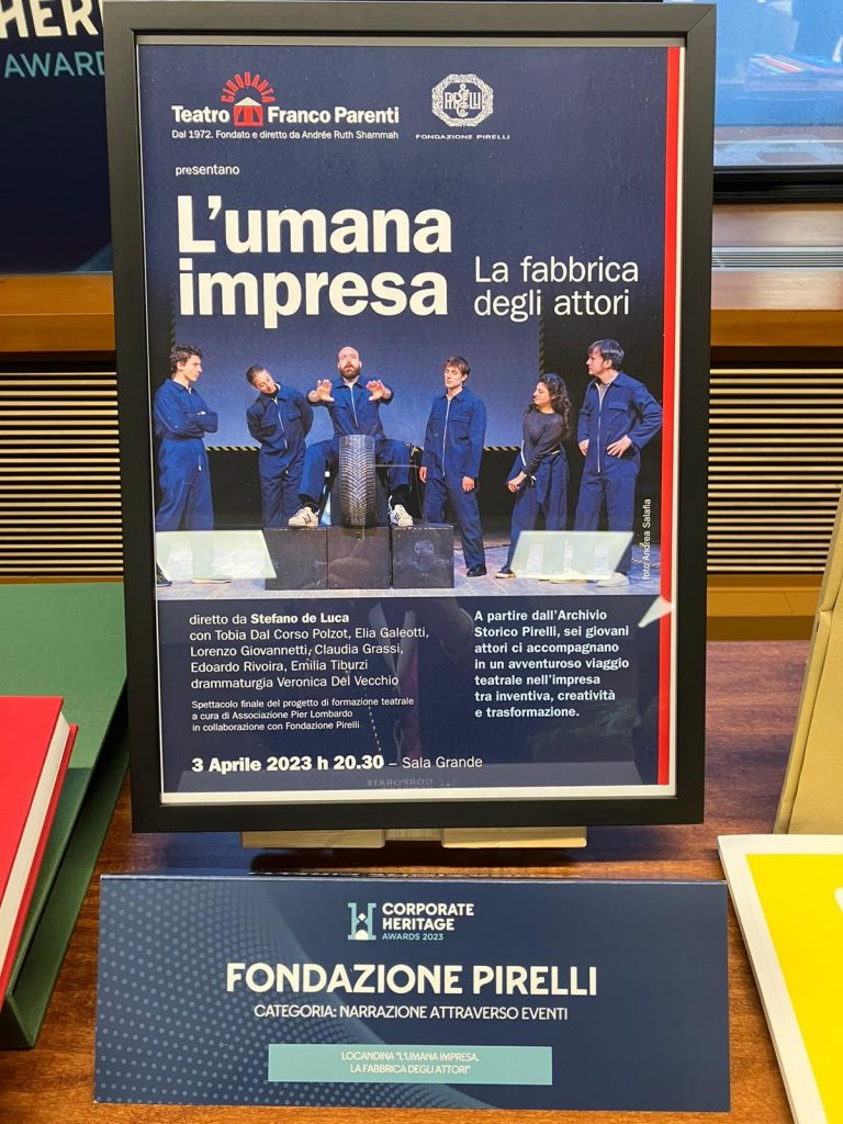 “L’Umana impresa” sul podio dei Corporate Heritage Awards 2023