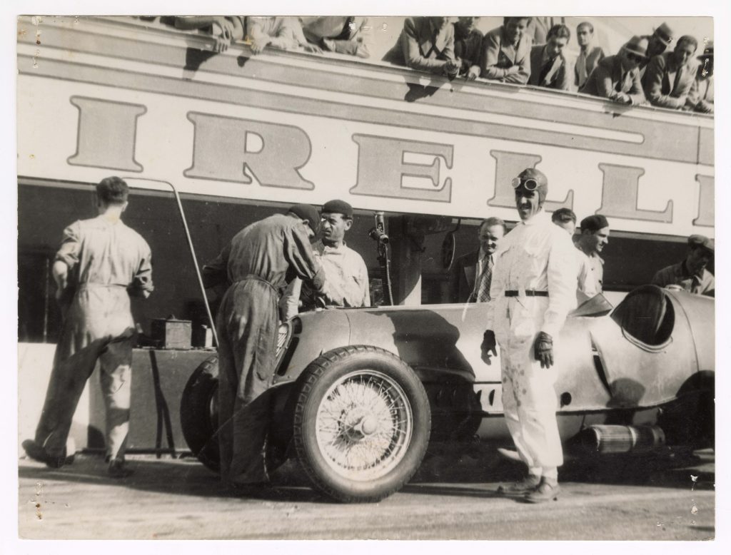 “Tazio Nuvolari el conductor de la emoción”. On Display in Barcelona