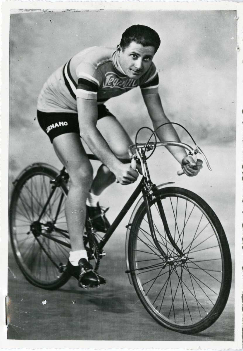 Alfredo Binda nel 1925, foto Martini 