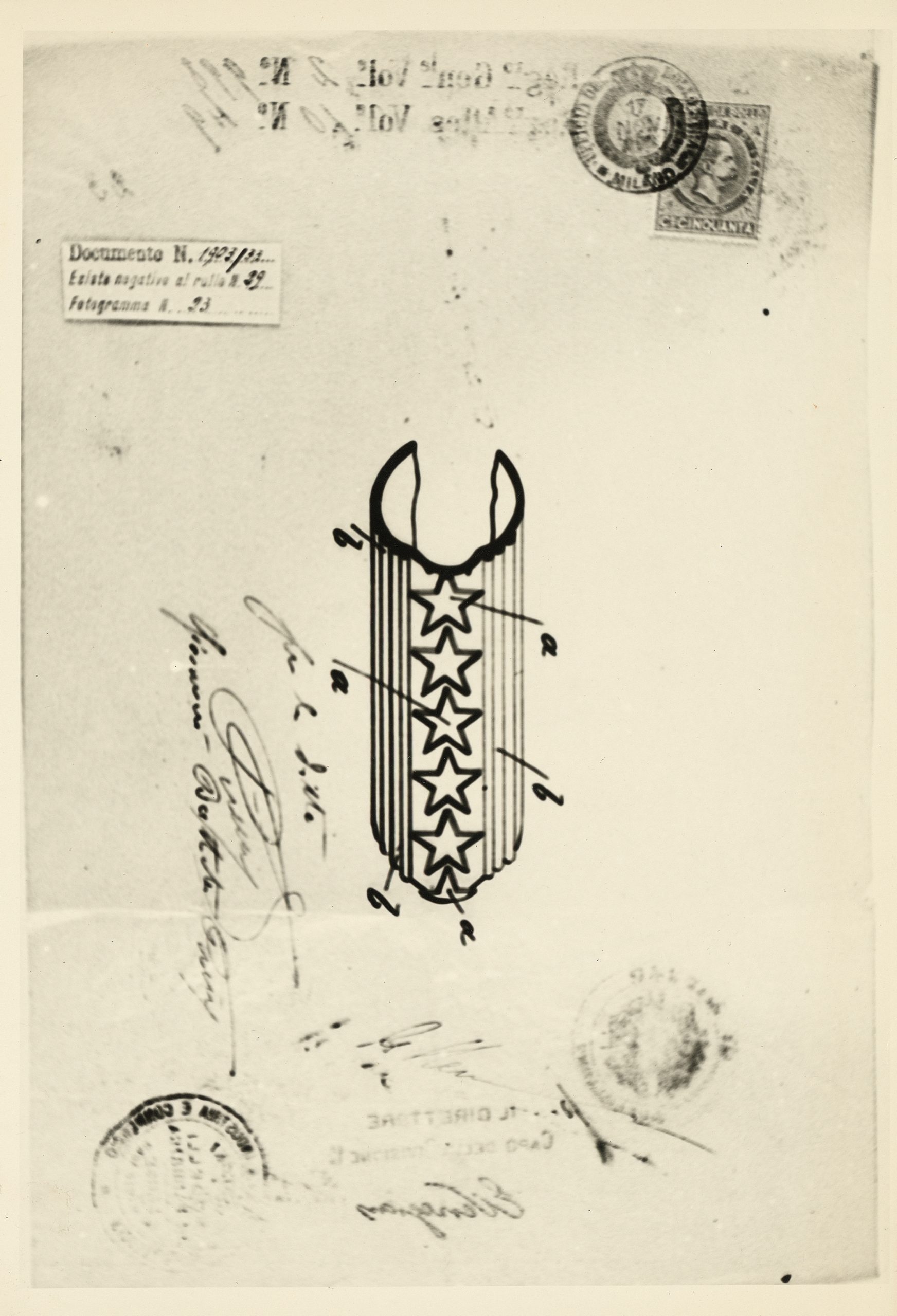 Patent for the Pirelli “Milano” bicycle tyre, 1890