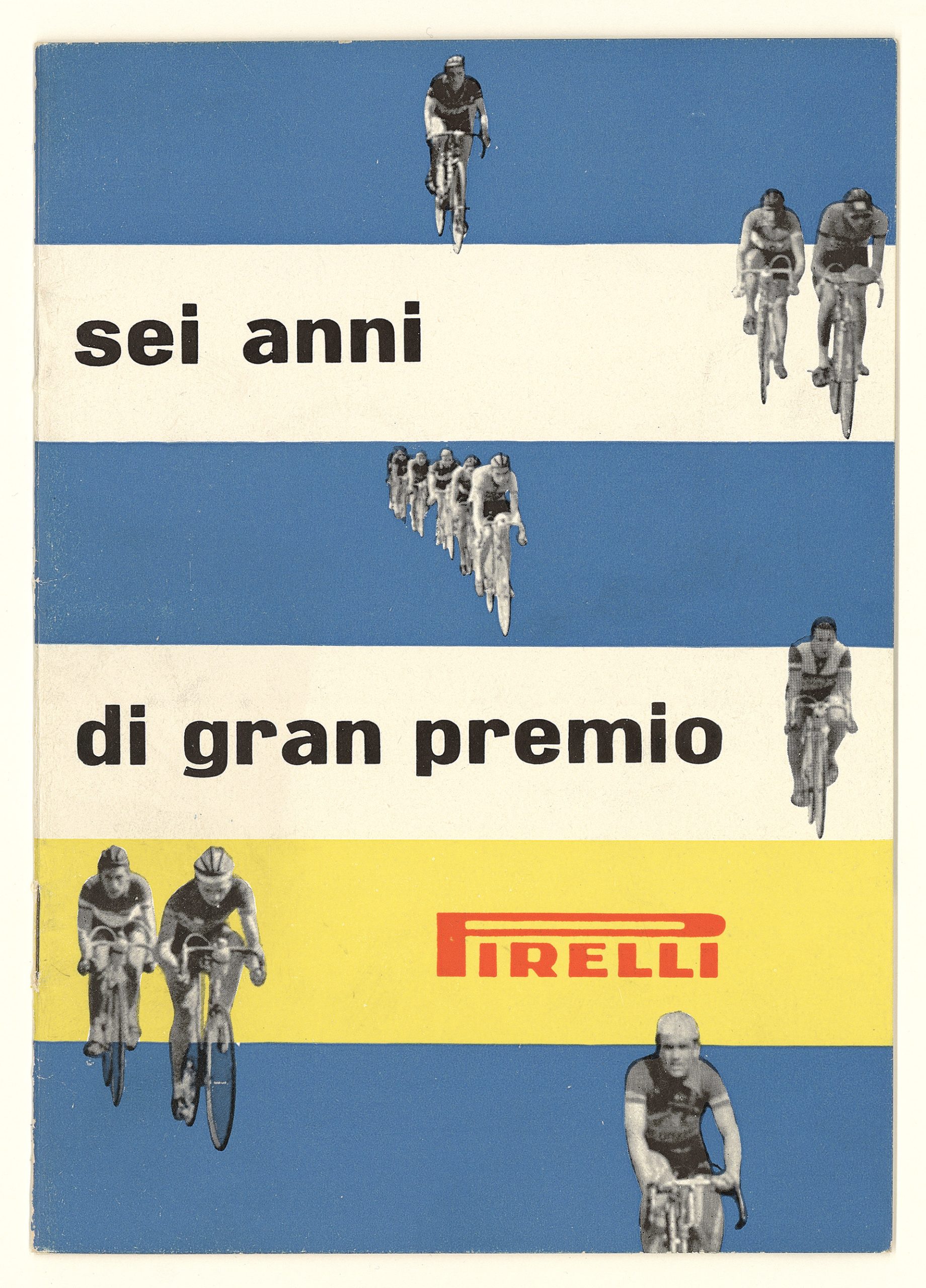 Opuscolo celebrativo dei sei anni del Gran Premio Pirelli per dilettanti, 1954
