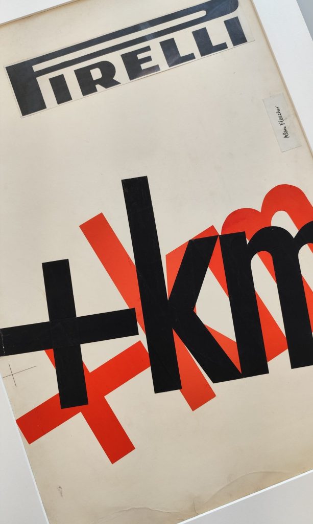 Alan Fletcher. British humour, Pirelli style